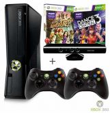 Console Xbox 360 Slim 250GB com Kinect